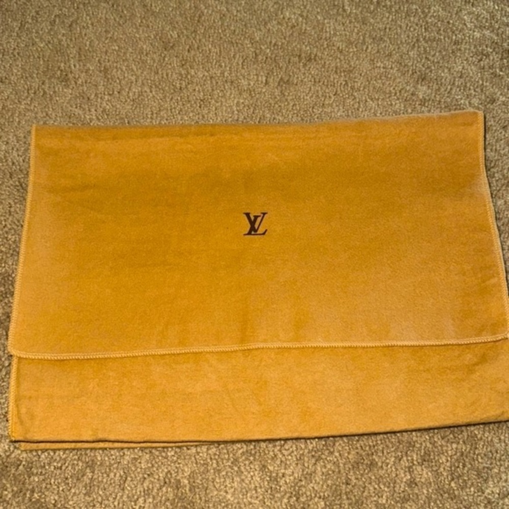 Authentic Louis Vuitton dust bag size 10.5x15